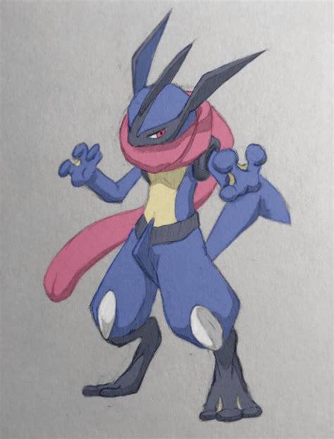 lucario and greninja fusion.